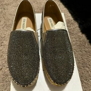 Rhinestone Steve Madden casual business shoes